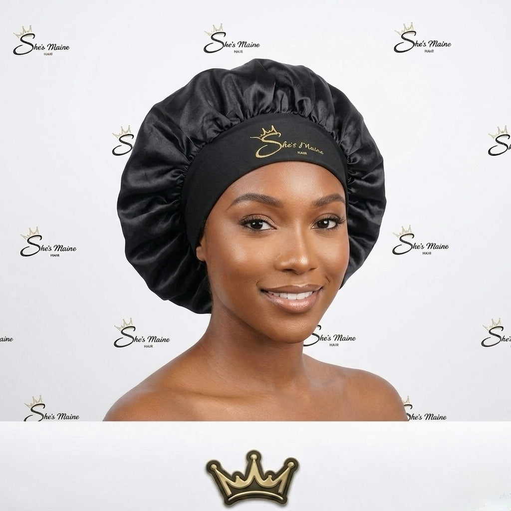 She's Maine hair silk Bonnet